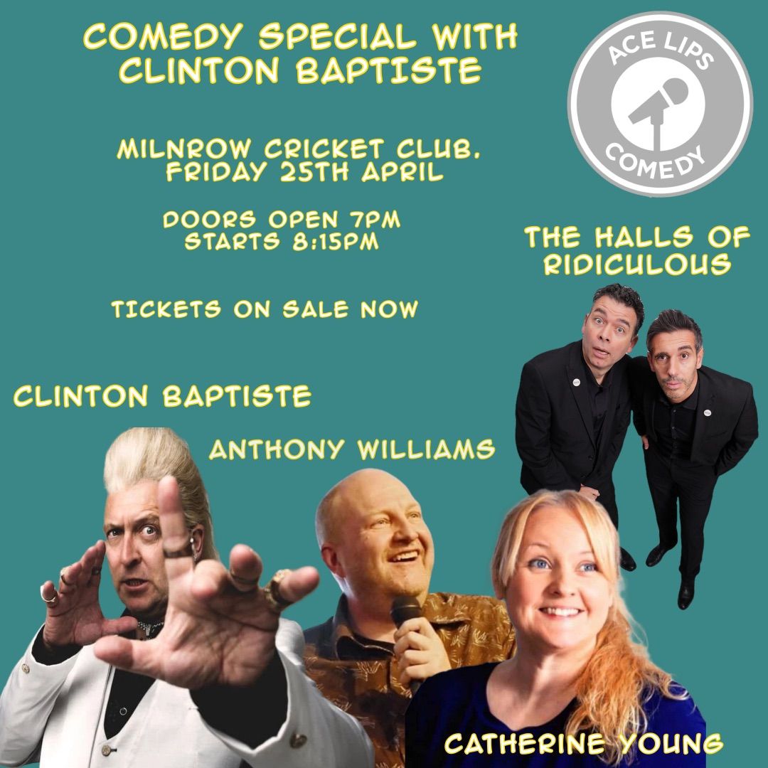 Comedy at Milnrow Cricket Club