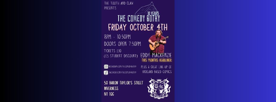 The Comedy Bothy Feat. EDDY MACKENZIE