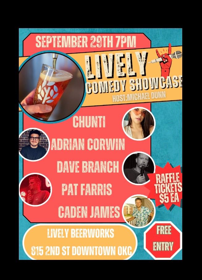 Lively comedy showcase