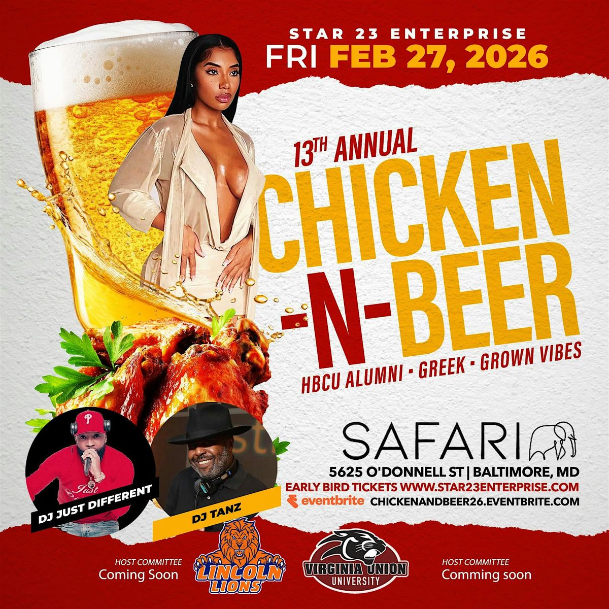 CHICKEN & BEER DAY PARTY