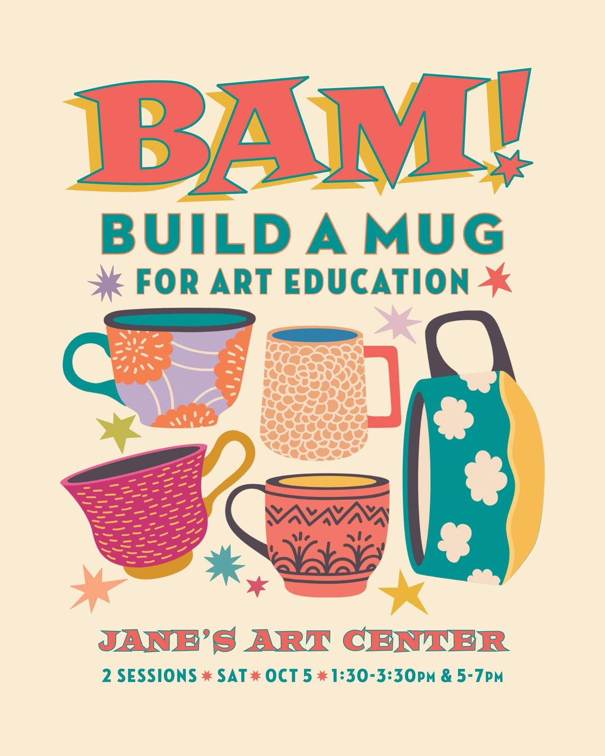 BAM! Build a Mug for Art Education!