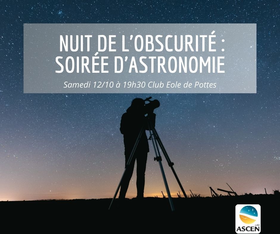 Soir\u00e9e d'astronomie : la nuit de l'obscurit\u00e9 