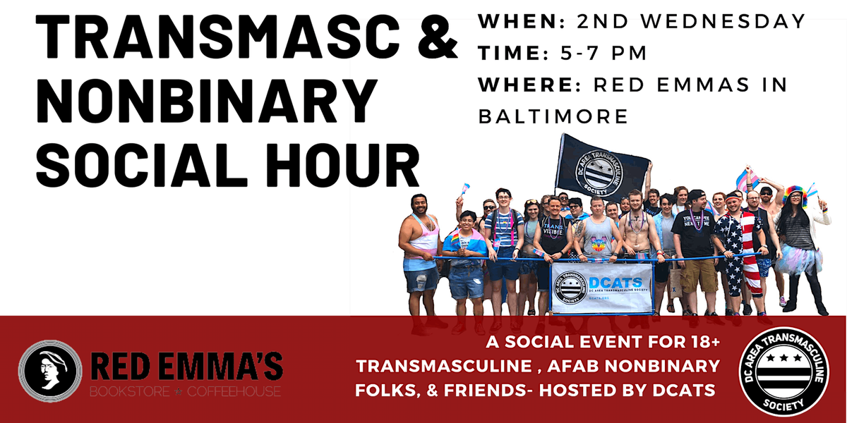 Transmasculine & Nonbinary Social Hour (Baltimore)