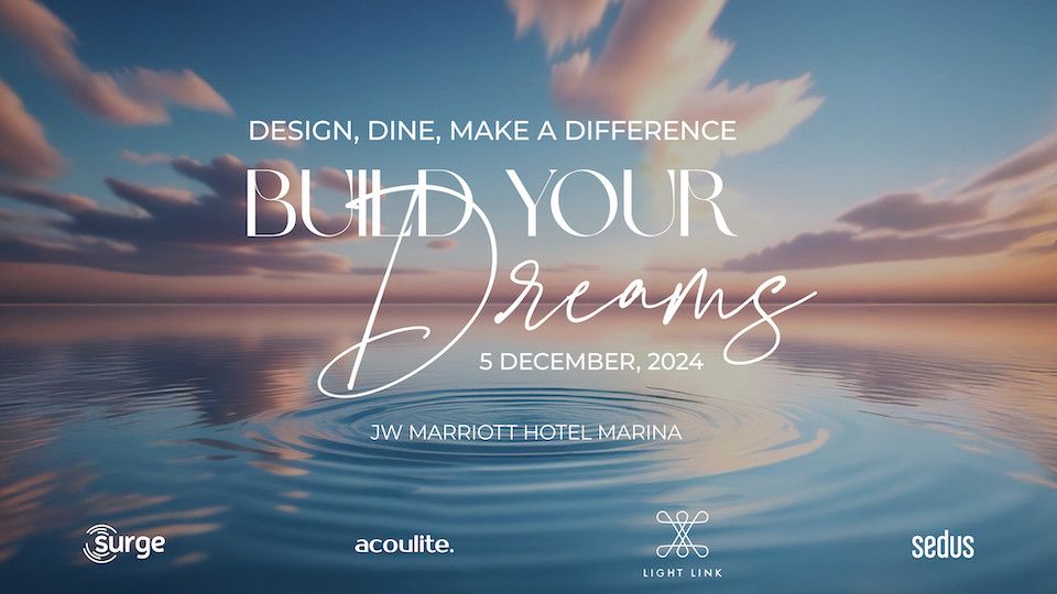 Surge's : Design, Dine, make a Difference Gala at JW Marriott Hotel Marina in Dubai