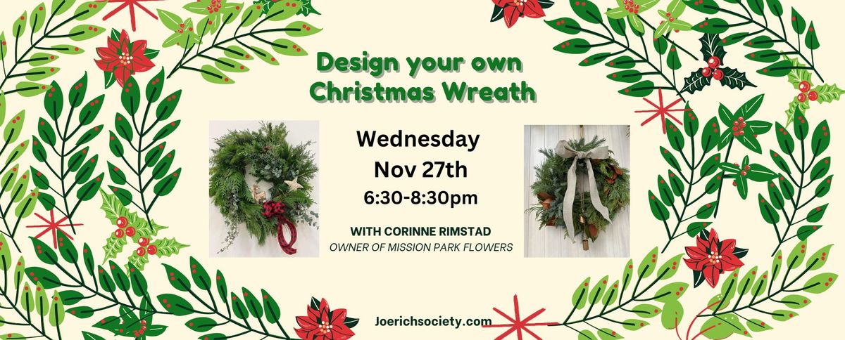 Christmas Wreath Floral Class