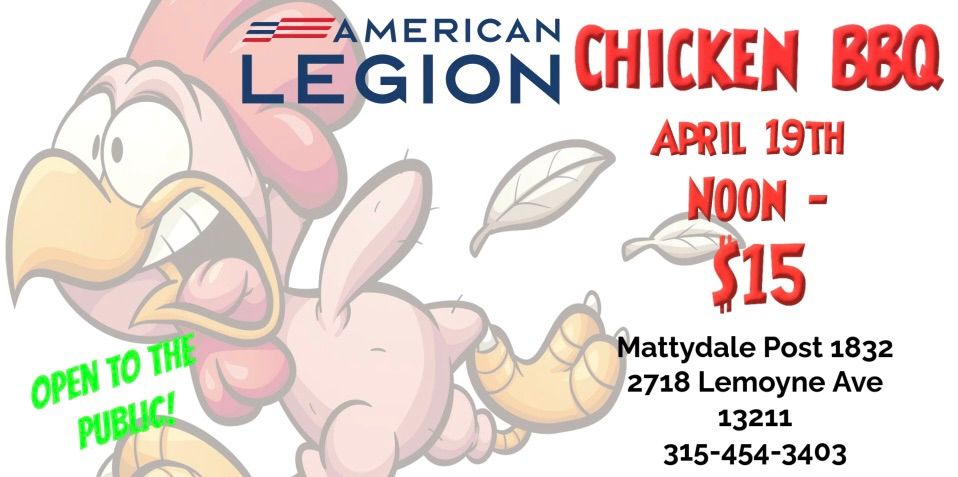 Mattydale American Legion Chicken BBQ