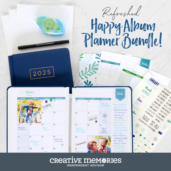 Happy Album Planner Circle