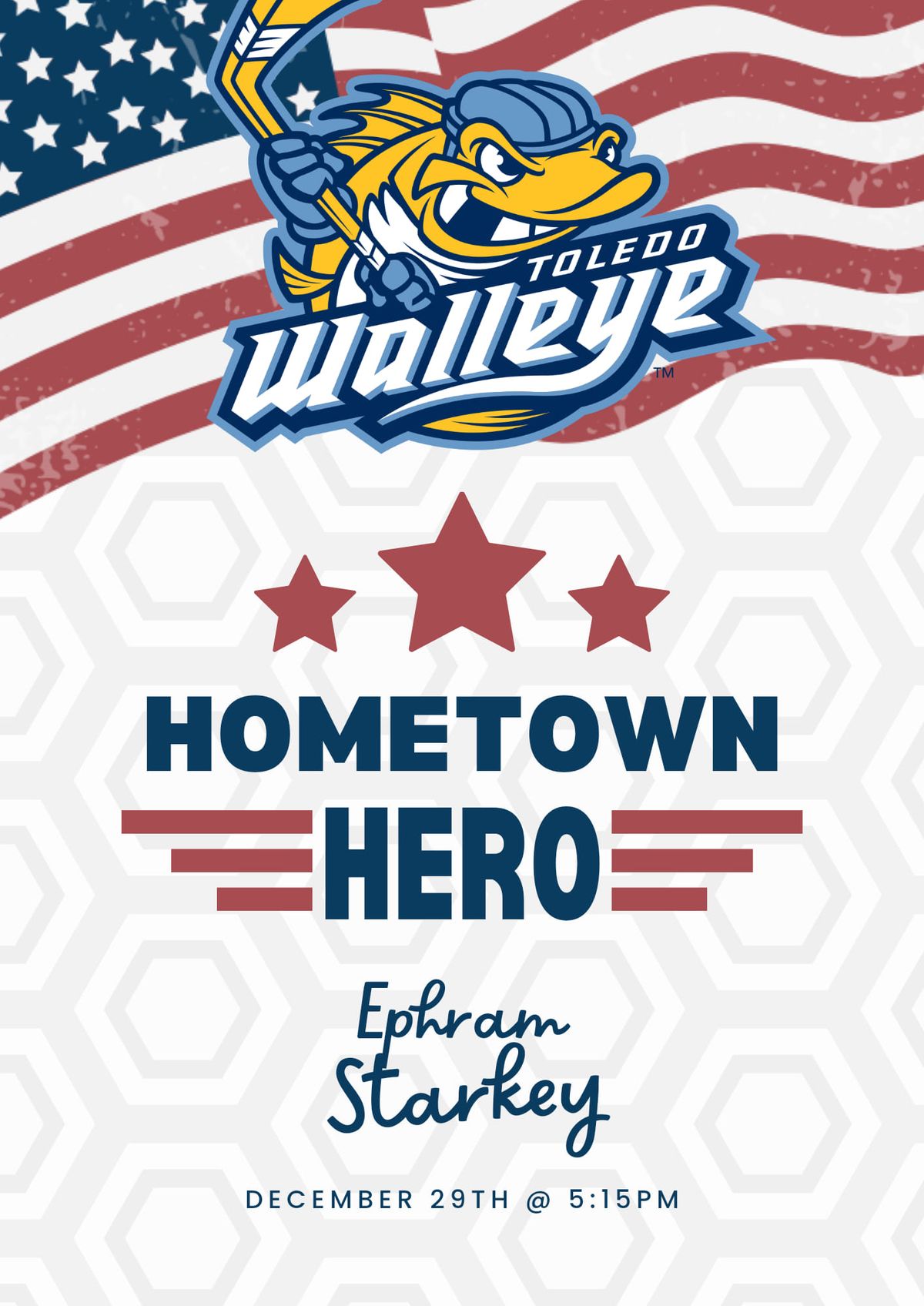 Toledo Walleye with the BSC