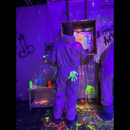 Shot, Smash, Crush! Painting Art Experience.