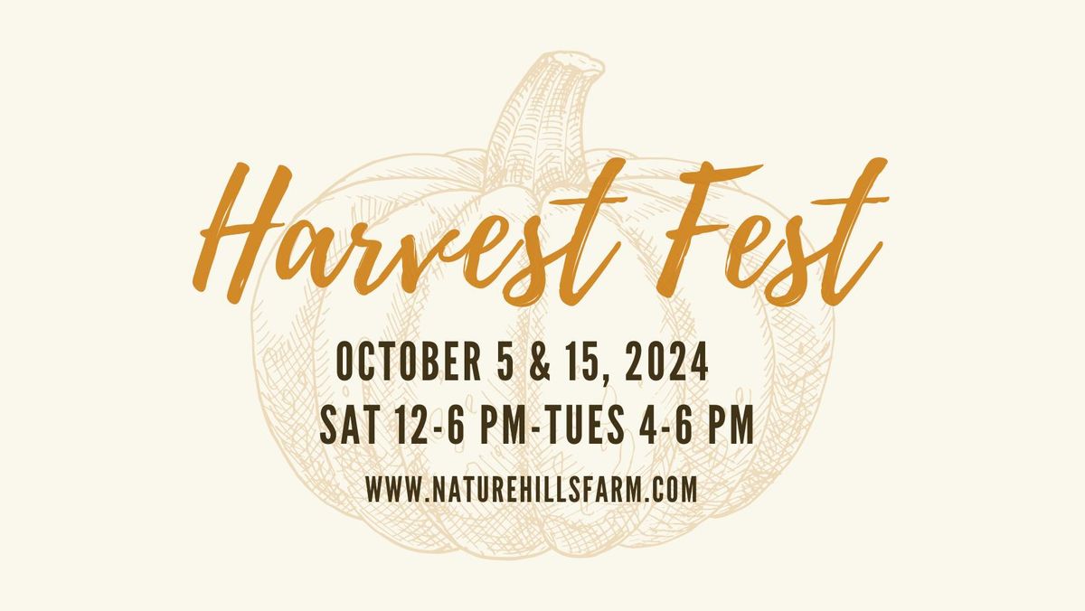 Harvest Fest at Nature Hills Farm