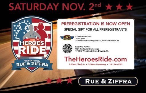 Annual Heroes Ride