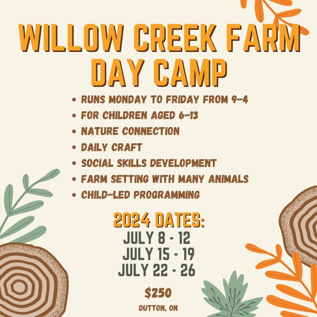 Willow Creek Permaculture Farm Summer Day Camp