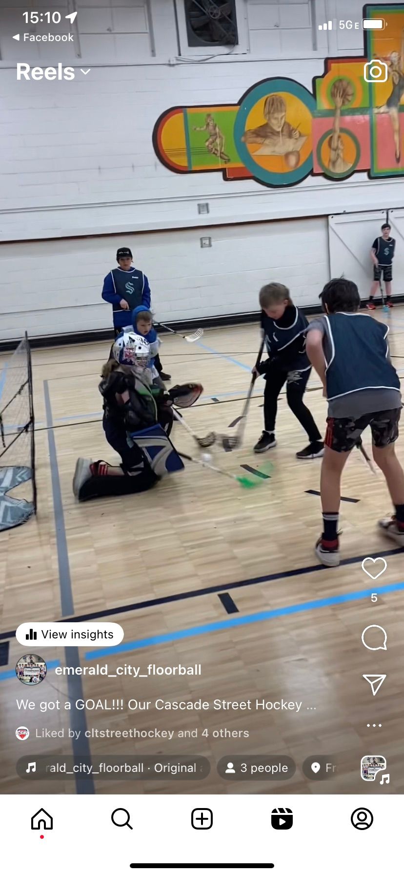 May Day Floorball - Full Goalie Scrimmage. Experienced \/ Ice \/ older players 
