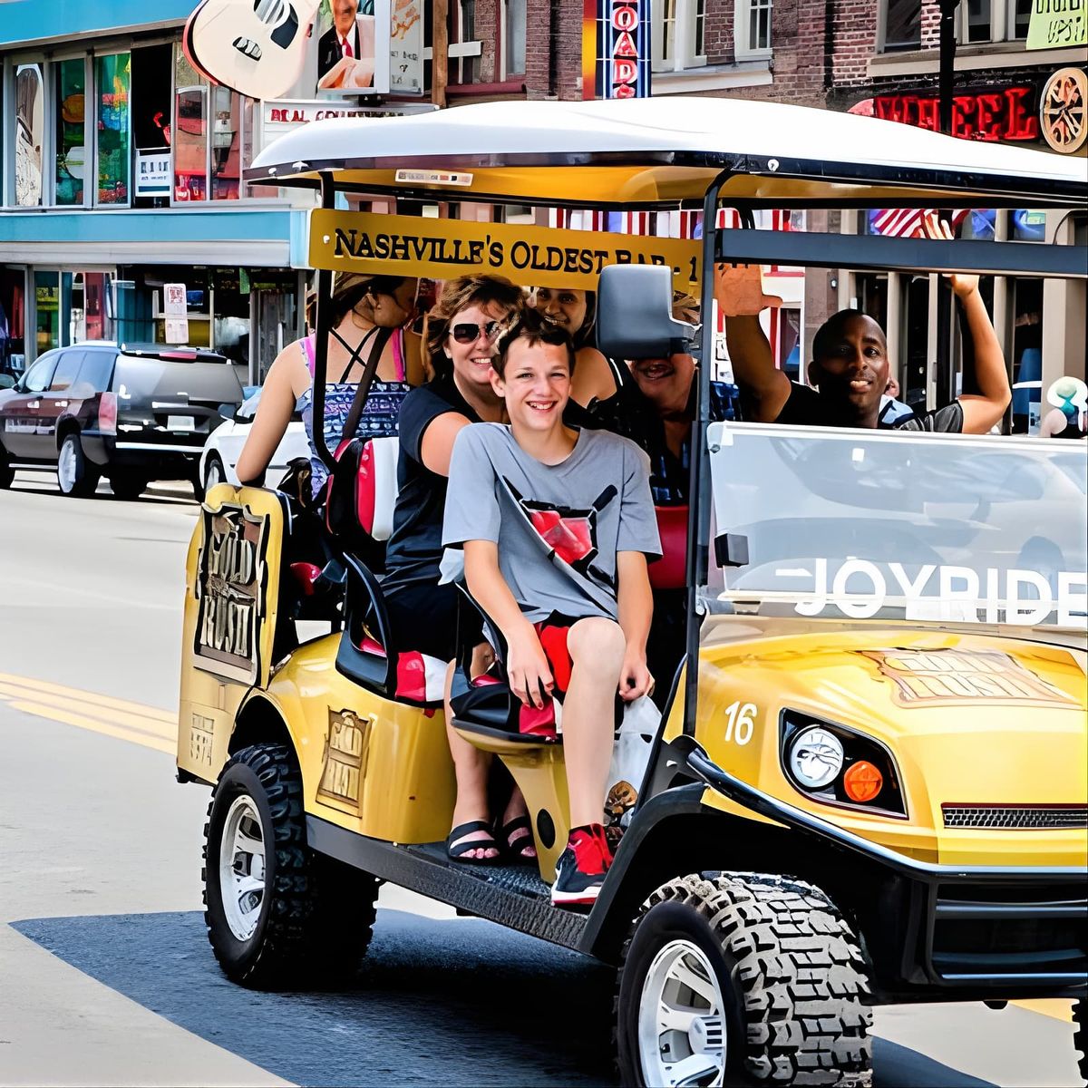 Explore the City of Nashville Sightseeing Tour by Golf Cart