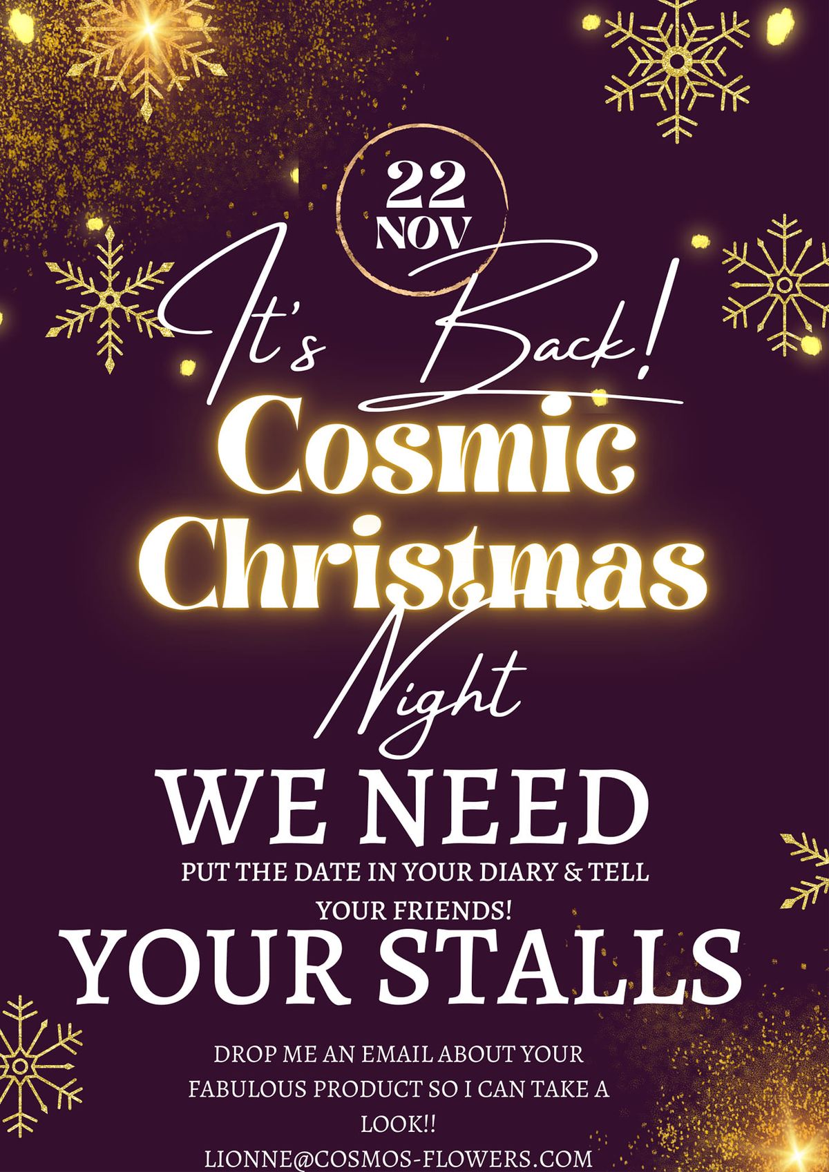 Cosmic Christmas - Shopping & Social