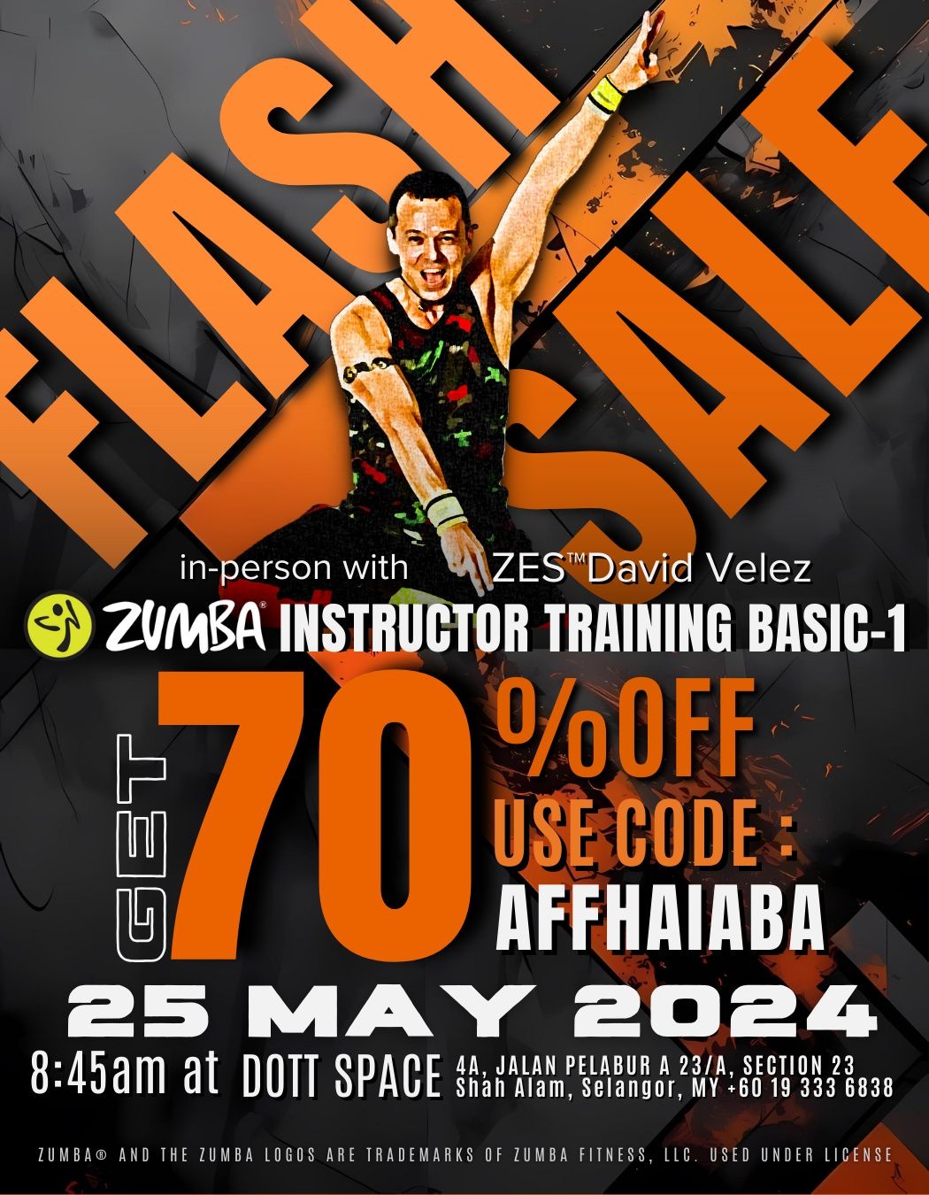 Zumba Basic 1 Training with David Velez