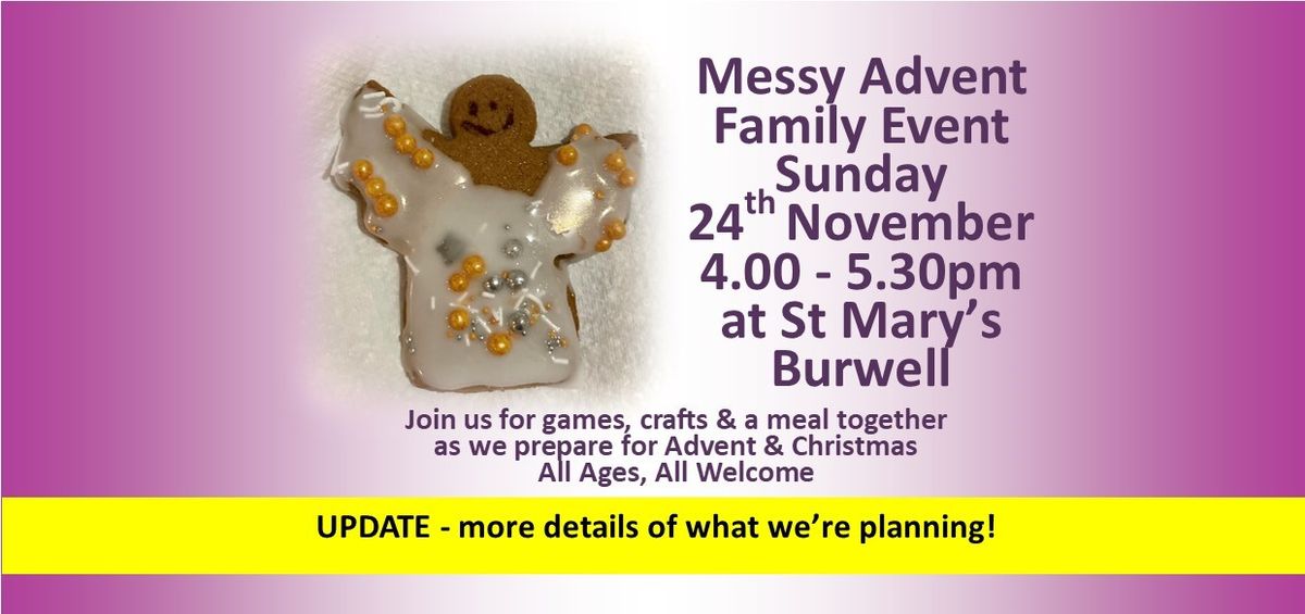 Messy Advent Family Event