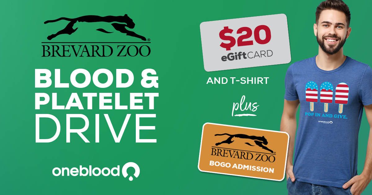 Donate Blood at Brevard Zoo! \ud83e\udd81