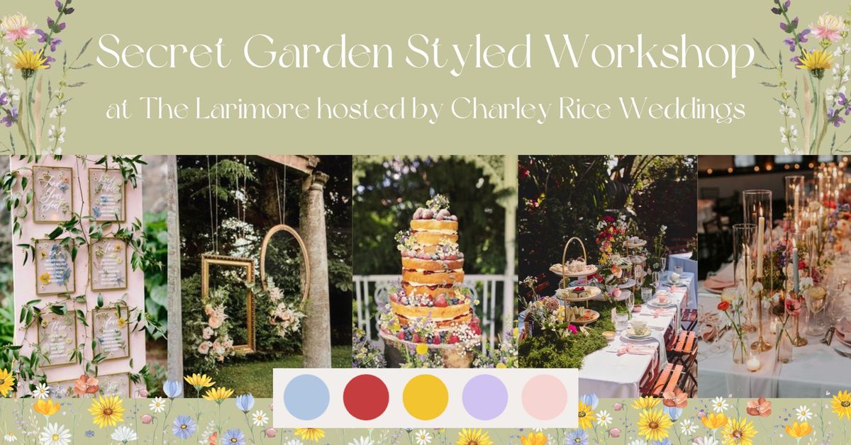 Secret Garden Styled Workshop at The Larimore