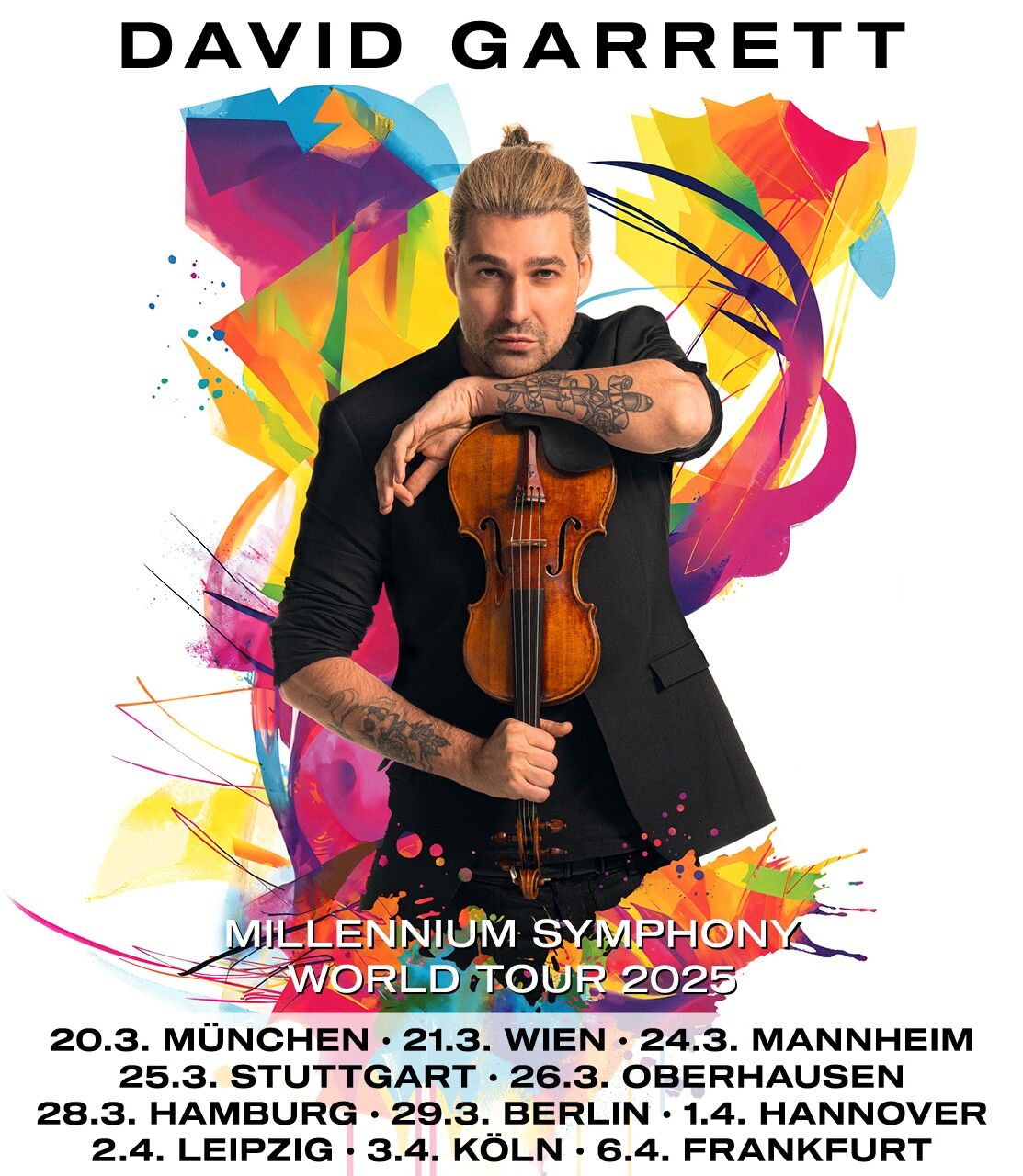 David Garrett at Warner Theatre - Washington DC