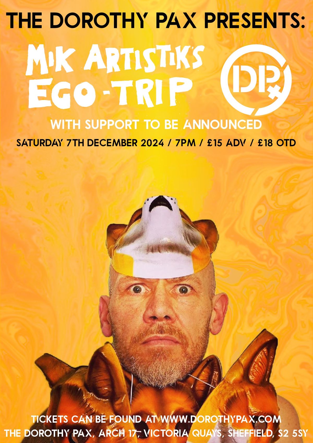 Mik Artistik's Ego Trip with Support TBA 07\/12\/24