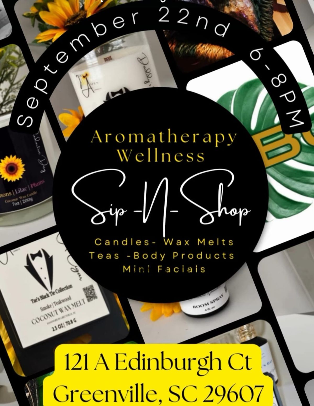 Aromatherapy                 Sip -n- Shop