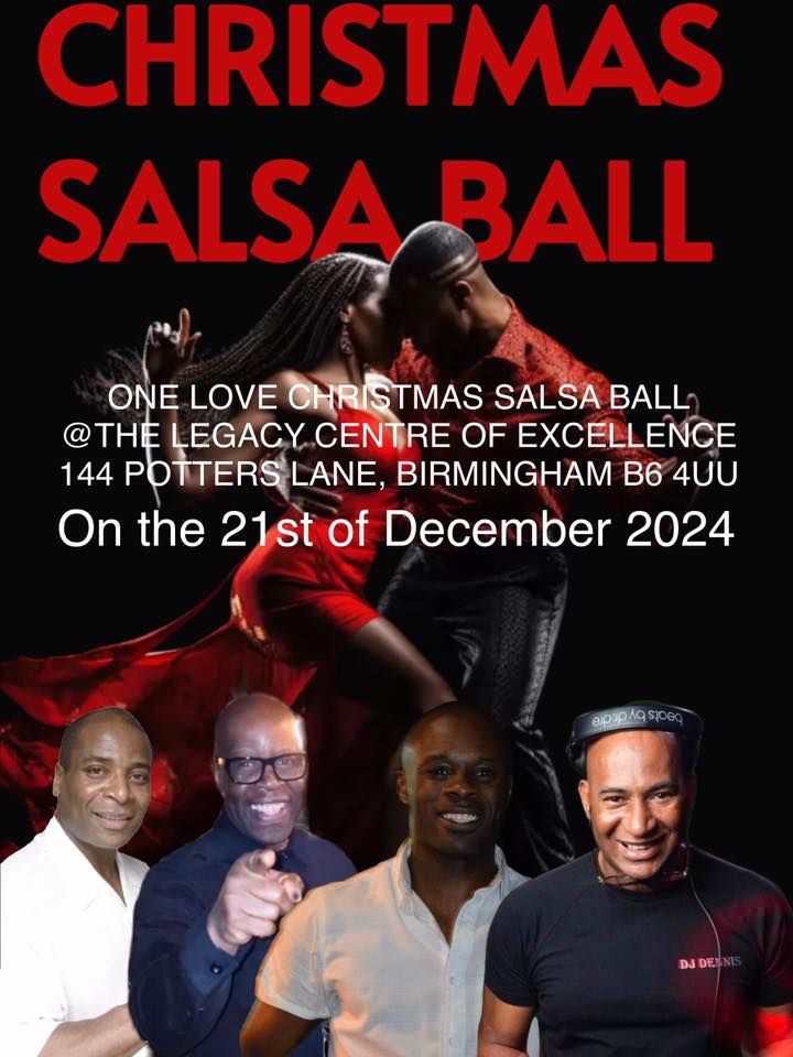 ONE LOVE CHRISTMAS SALSA BALL