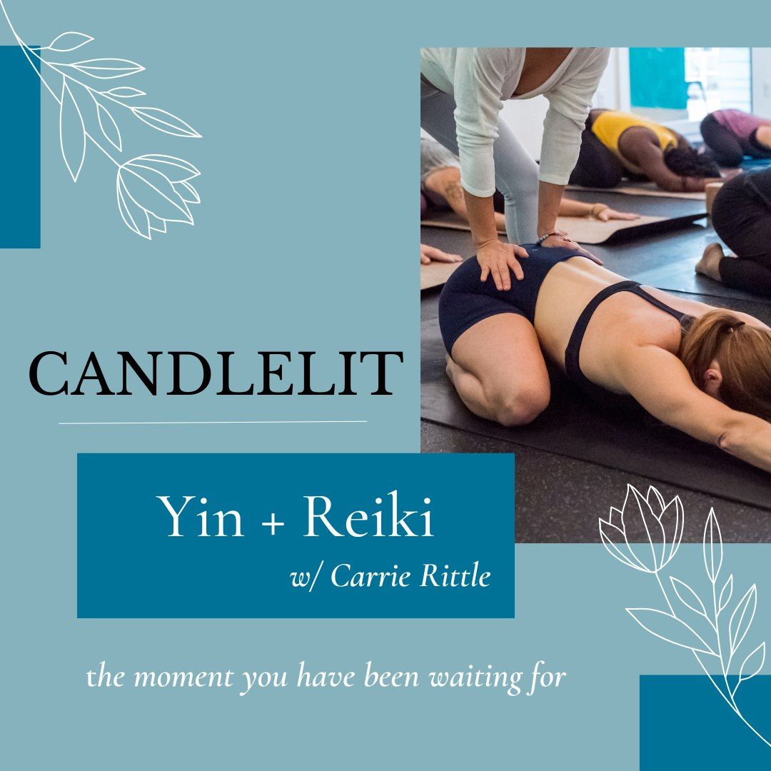 Candlelit Yin + Reiki