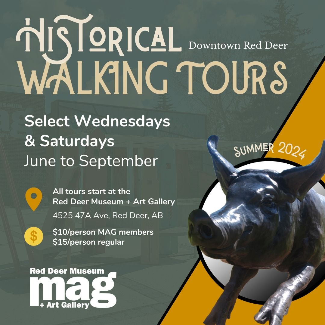 Historical Downtown Red Deer Walking Tour