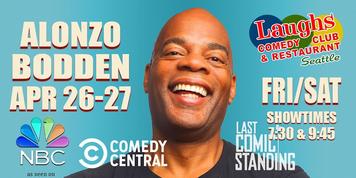 Comedian Alonzo Bodden - Seen on NBC, Comedy Central, and Conan