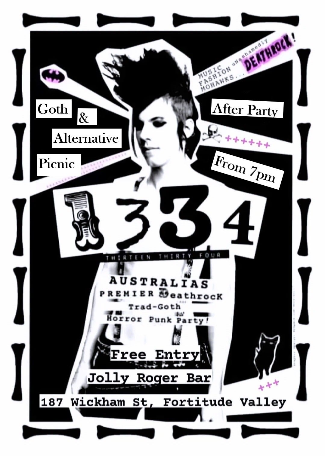 1334 presents The Brisbane Goth & Alternative Picnic After Party 2024 