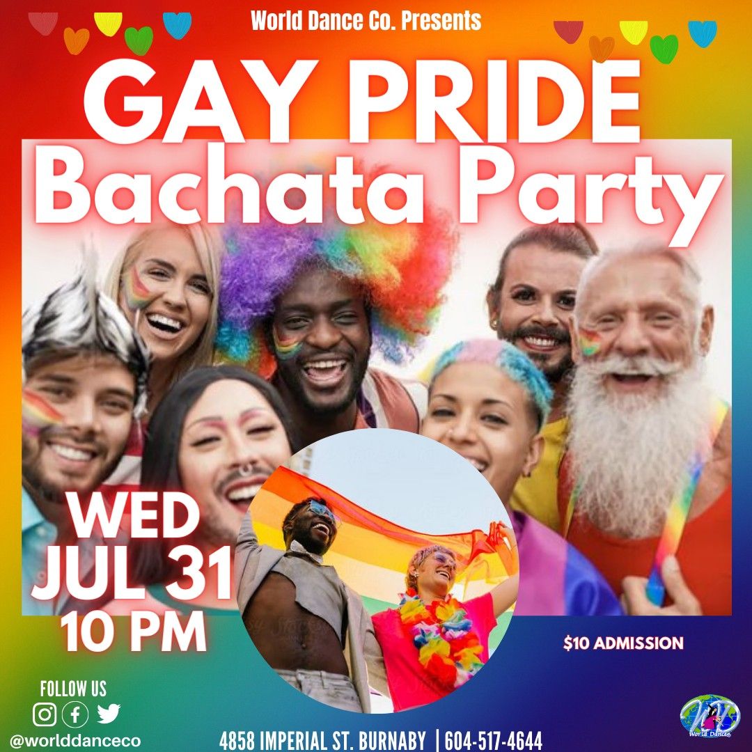 GAY PRIDE BACHATA PARTY!!!!
