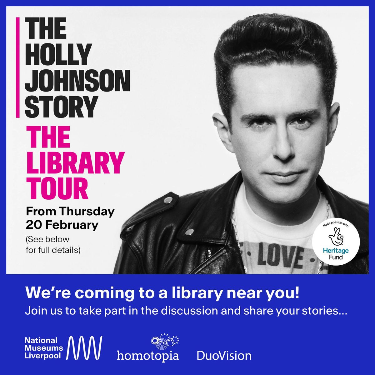 The Holly Johnson Story - The Library Tour