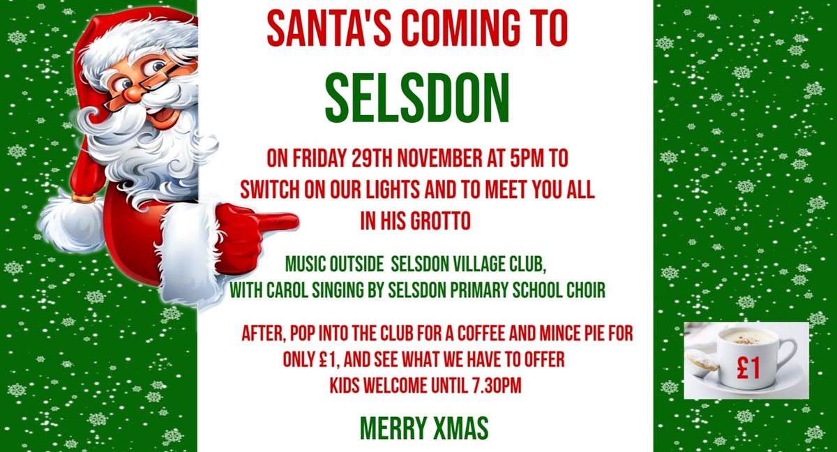 SELSDON'S XMAS LIGHTS SWITCH ON