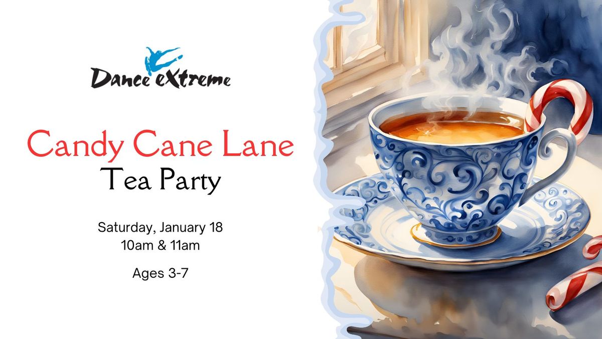 Candy Cane Lane Tea Party at Dance Extreme