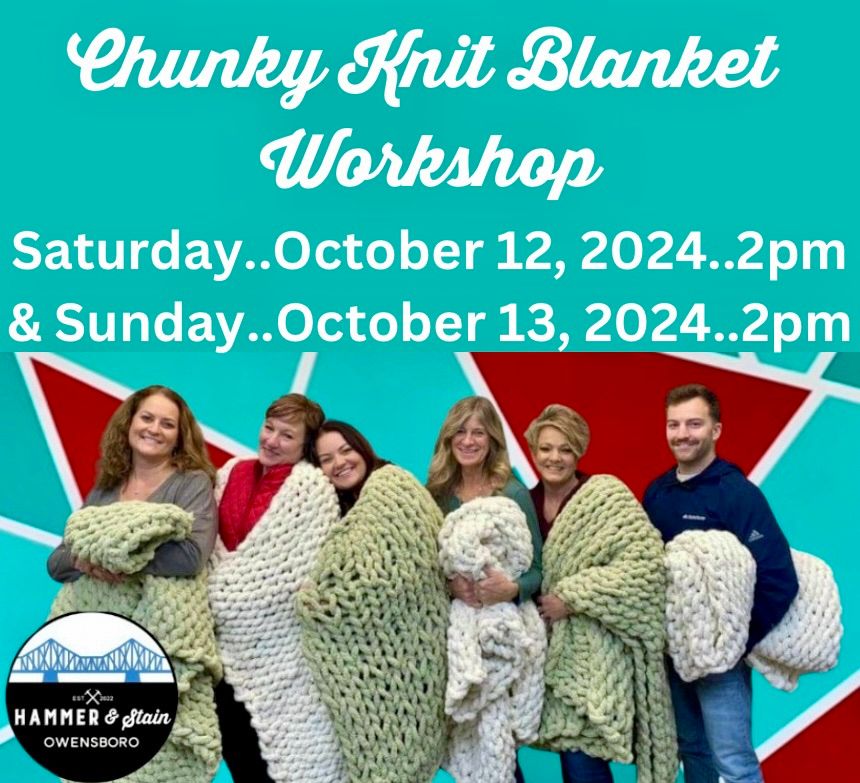 Chunky Knit Blanket Workshop