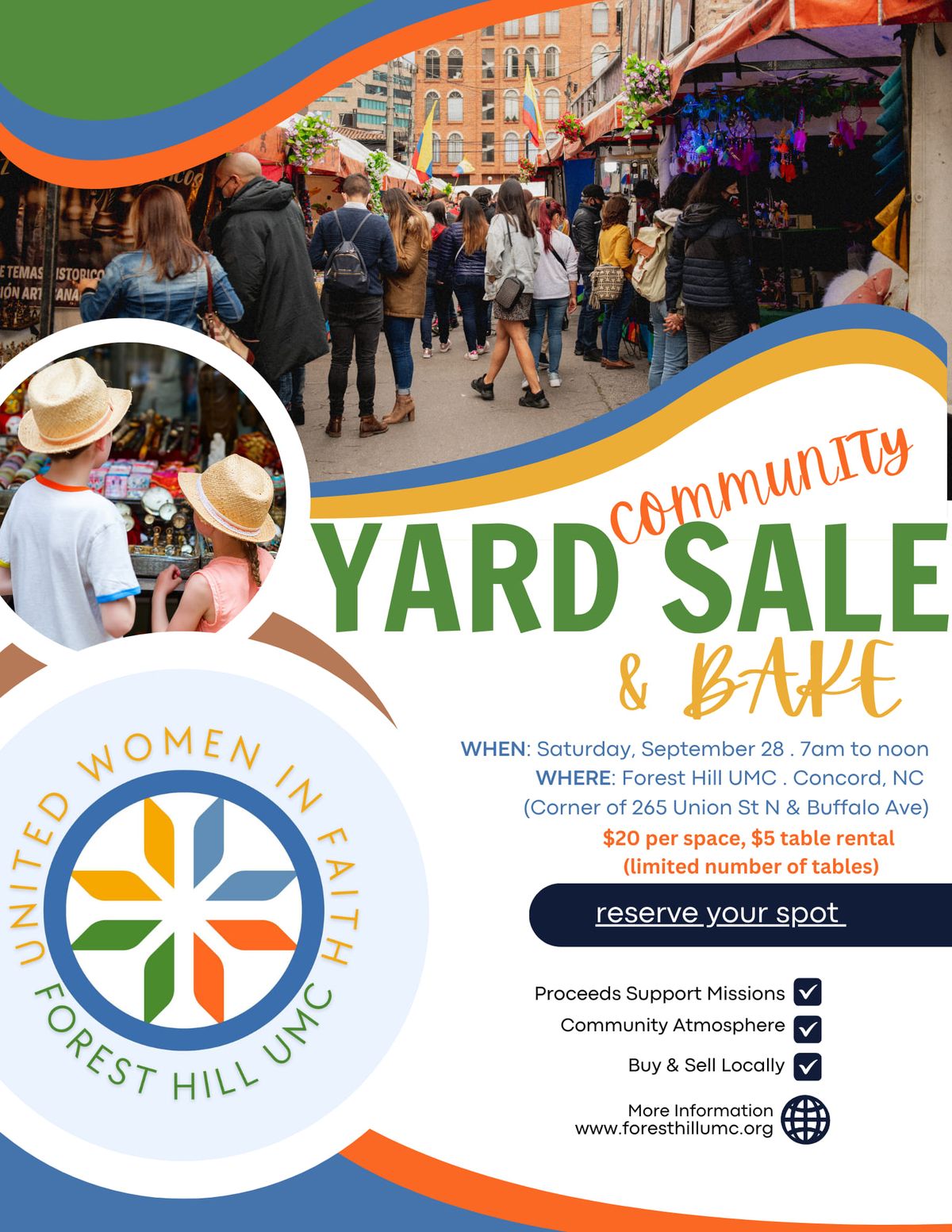 Community Yard & Bake Sale