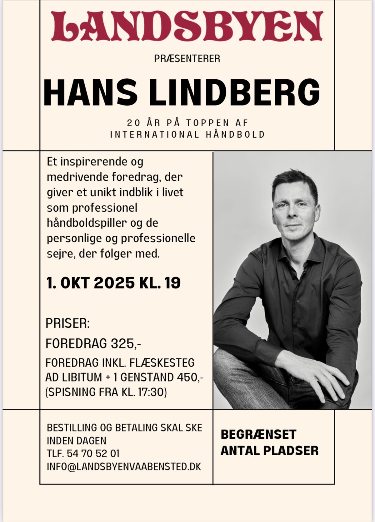 Hans Lindberg - 20 \u00e5r p\u00e5 toppen af international h\u00e5ndbold