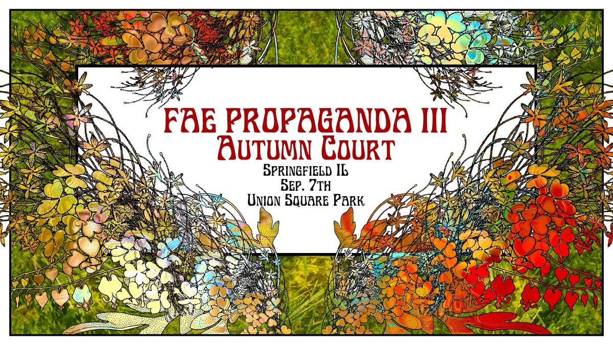 Fae Propaganda art show III: Autumn court