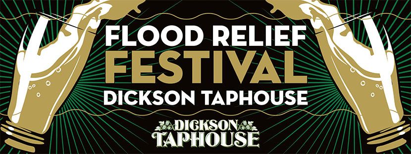 Dickson Taphouse Flood Relief Festival, Dickson Taphouse, Canberra, 2 April 2022