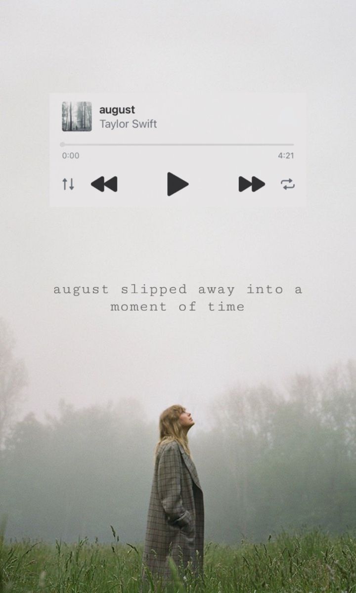 August Slipped Away