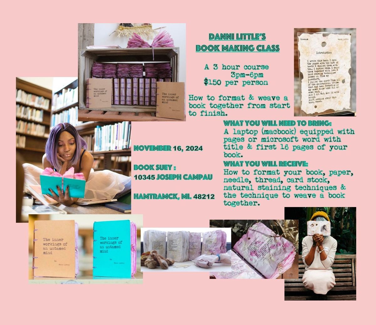 Danni Little's Book Making Class