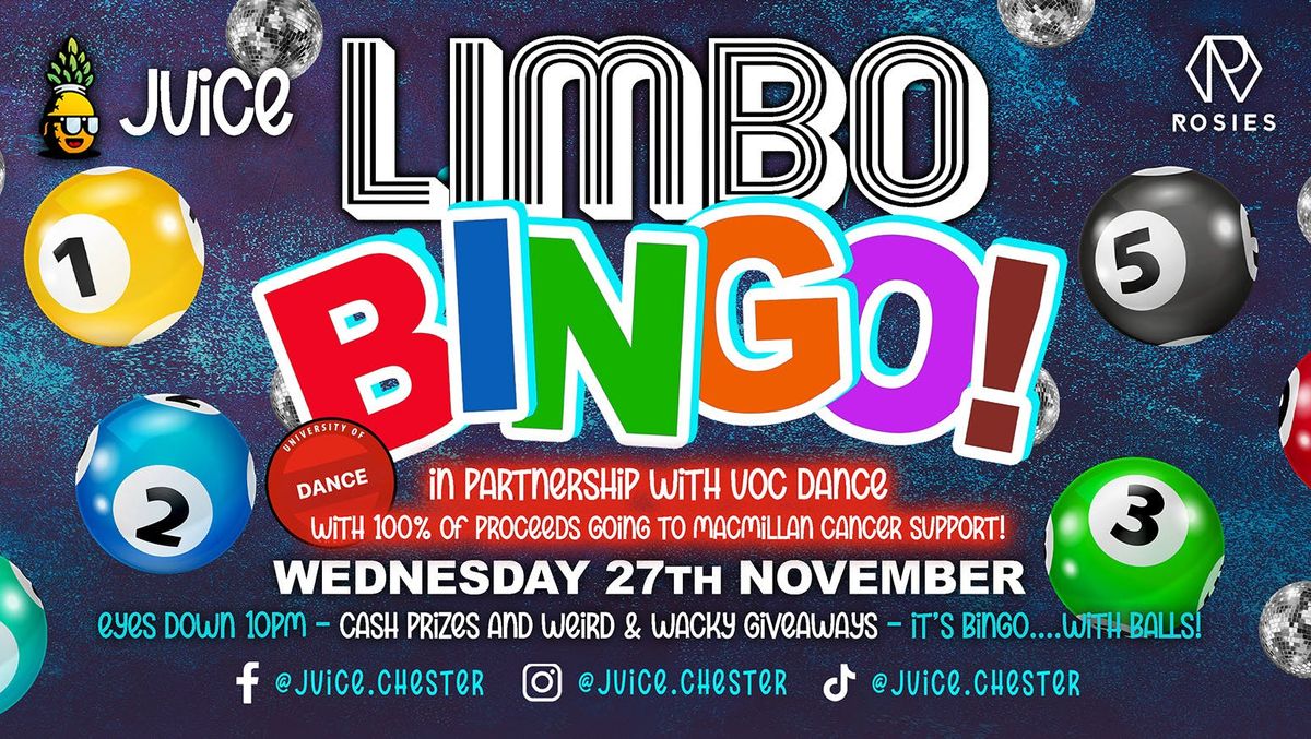 LIMBO BINGO with UoC Dance