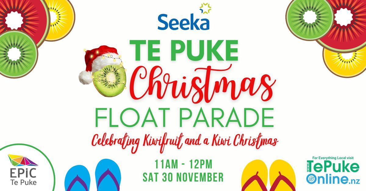 Seeka Te Puke Christmas Float Parade 