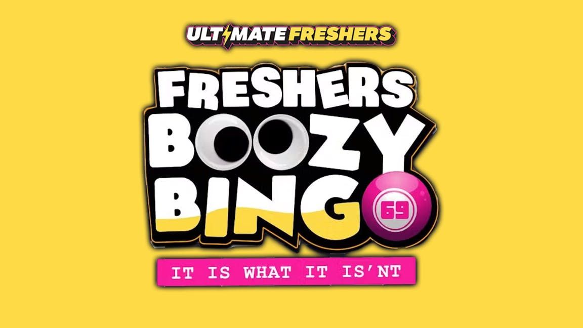 Freshers Boozy Bingo \ud83c\udfb1\ud83d\ude35\u200d\ud83d\udcab\ud83d\udd25
