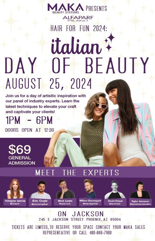 Italian Day of Beauty with MAKA