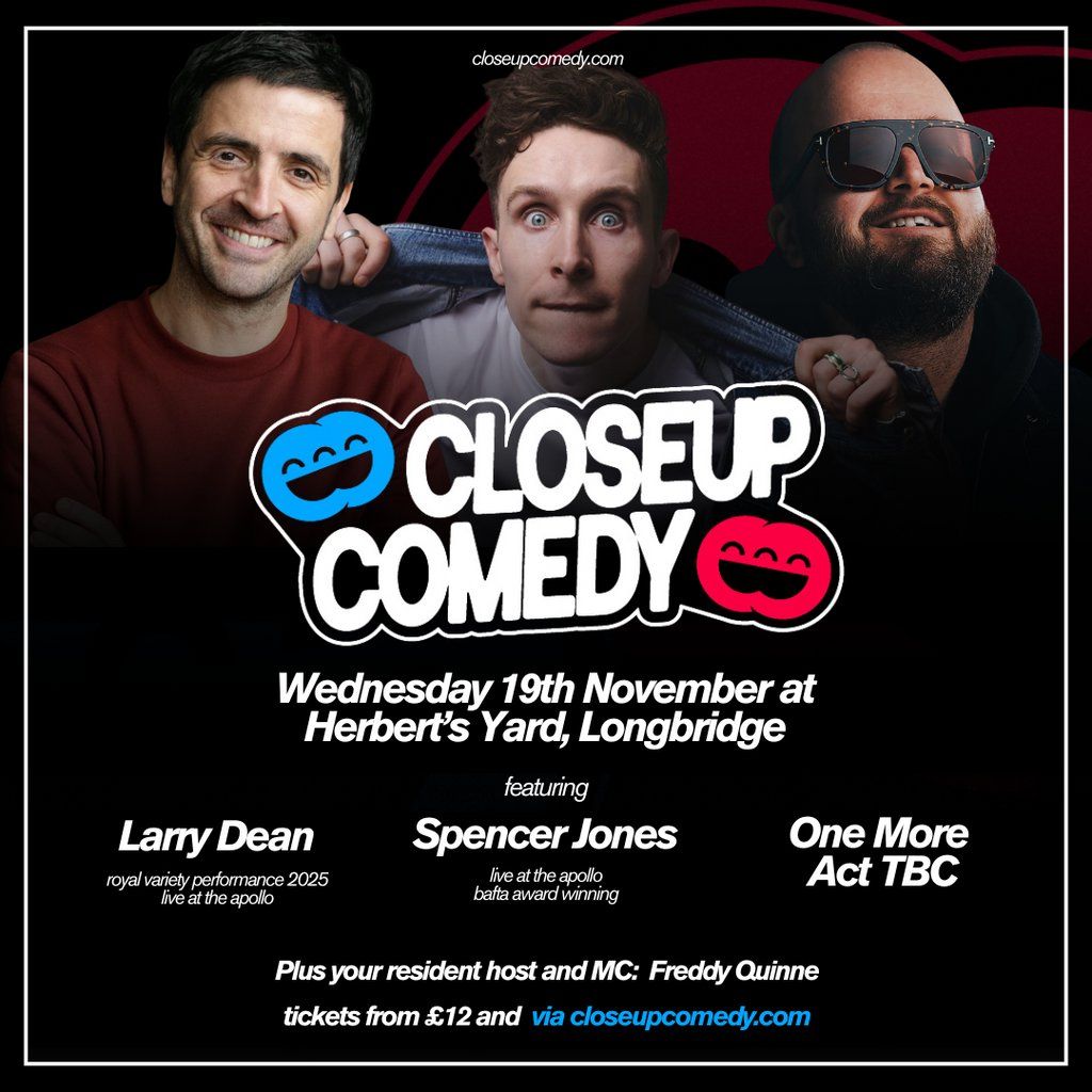 CLOSEUP COMEDY at Herbert's Yard with Larry Dean & Spencer Jones