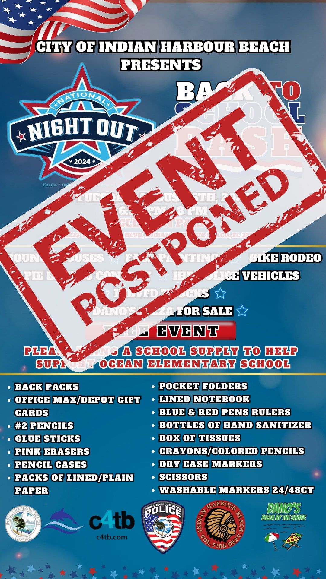 National Night Out & Back to School Bash