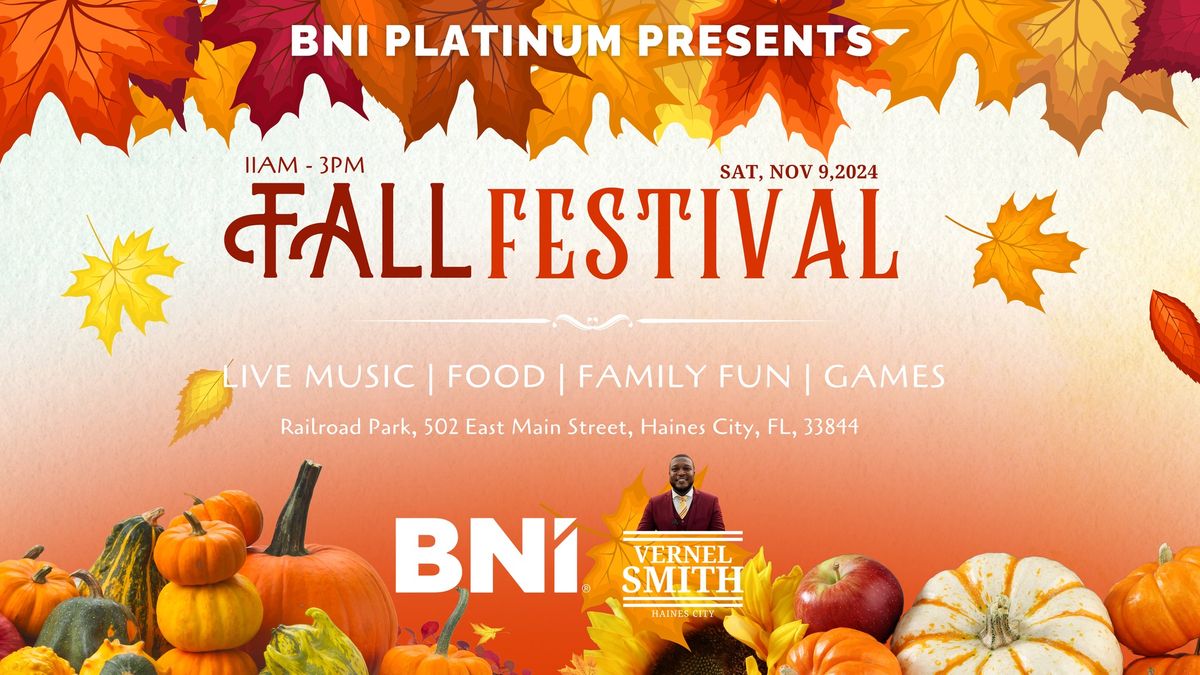 Fall Festival Presented By BNI 