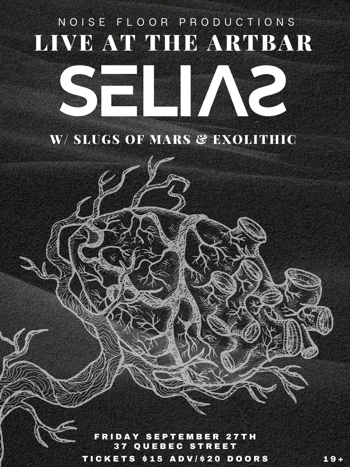 SELIAS LIVE AT THE ARTBAR W\/ SLUGS OF MARS & EXOLITHIC 